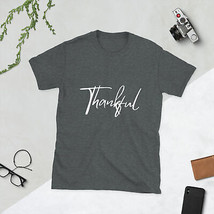 Thankful Thanksgiving T-Shirt, Fall Tee, Autumn Shirt, Thanksgiving Gift - £10.58 GBP
