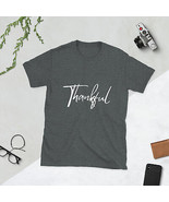 Thankful Thanksgiving T-Shirt, Fall Tee, Autumn Shirt, Thanksgiving Gift - $13.25