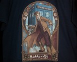 TeeFury Doctor Who XLARGE &quot;Physicker Whom&quot; David Tennant Steampunk Shirt... - £12.05 GBP