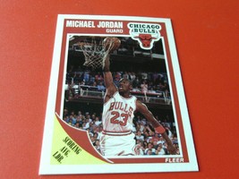 1989 Michael Jordan Fleer # 21 Gem Mint !!! - £509.12 GBP