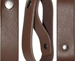Genuine Leather Brown Whip Holster, Handmade Bull Whips Holder for Horse... - $8.59