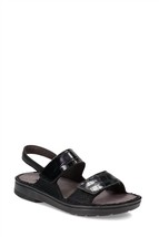 Naot women&#39;s burgos sandals in Soft Black/Black Crocodile Combo - £88.67 GBP