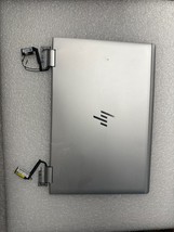 HP EliteBook X360 1030 G2 Laptop Silver LCD Top Lid Cover W Hinges 6070B... - $14.86