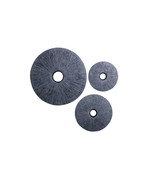 30 x 2.2 in. Sandstone Ribbed Round Wall Decor Middle Hole - $634.60 CAD