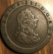 1797 Uk Gb Great Britain Cartwheel Penny Coin - £72.66 GBP