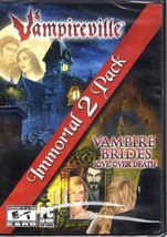 Immortal 2 Pack: Vampireville &amp; Vampire Brides (PC-CD, 2012) - NEW in DVD BOX - £3.91 GBP