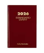AT-A-GLANCE Standard Diary 2026 Daily Reminder Red Medium 5 3/4&quot; x 8 1/4&quot; - €33,88 EUR