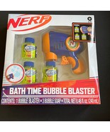 Nerf Bath Time Bubble Blaster with 3 Bottles of Bubble Soap - $27.34 CAD