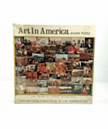 Art In America Puzzle 200 Years of Great Paintings 600 Pieces Nordevco 1... - £23.98 GBP