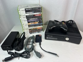 Xbox 360 S Slim Console Bundle w/ 17 Games, 1TB Hard Drive &amp; Controller ... - $198.00