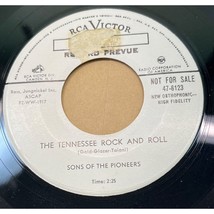 Sons of the Pioneers The Tennessee Rock and Roll / Three of Us 45 Country Promo - $9.99