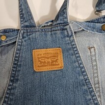 Genuine Levi’s A070-M8L Denim Blue JUMPER DRESS Cotton Girl's L Fits 12-13 Yrs image 4