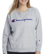 MSRP $50 Champion Plus Size Signature Graphic Sweatshirt Gray Size 2X - $54.05 CAD
