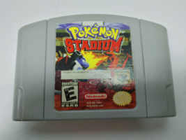 N64 Pokemon Stadium for the Nintendo 64 Complete in DAMAGED Box Authentic TESTED - £143.84 GBP