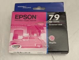 Epson 79 Claria Magenta High-Capacity Inkjet Cartridge T0793, T079320 BB... - $13.92