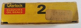 Box of Garlock Klozure Model 63 - 21158 1573 Seals ~ Two in the box - $11.87
