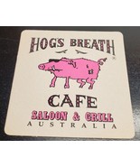 Hog&#39;s Breath Cafe Saloon &amp; Grill Australia drink coaster - £3.73 GBP