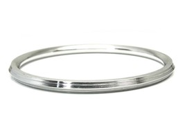 Stainless Steel unisex bangle bracelet Sikh Kara kada religious 5mm wide - £10.33 GBP