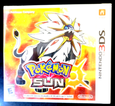 Pokemon Sun Nintendo 3DS video game new 2016 sealed ctr p bmde usa game freak - £53.60 GBP