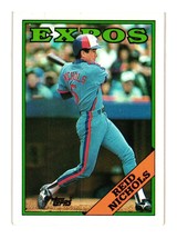 1988 Topps #748 Reid Nichols Montreal Expos - £1.57 GBP