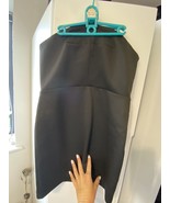 TOPSHOP sleeveless Zip Dress Black Size 40 - $23.80 CAD