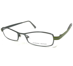 Prodesign Denmark Eyeglasses Frames 1170 c.6521 Gray Green Rectangular 50-17-130 - £88.52 GBP