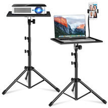 Tossbiss Projector Tripod Stand, Portable Laptop Tripod Adjustable Height 17 to - £34.23 GBP