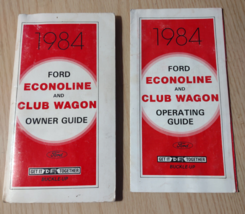 Original 1984 84 Ford Econoline Van &amp; Club Wagon Series Owners Guide Man... - $14.84