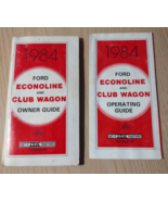 Original 1984 84 Ford Econoline Van &amp; Club Wagon Series Owners Guide Man... - $20.25 CAD