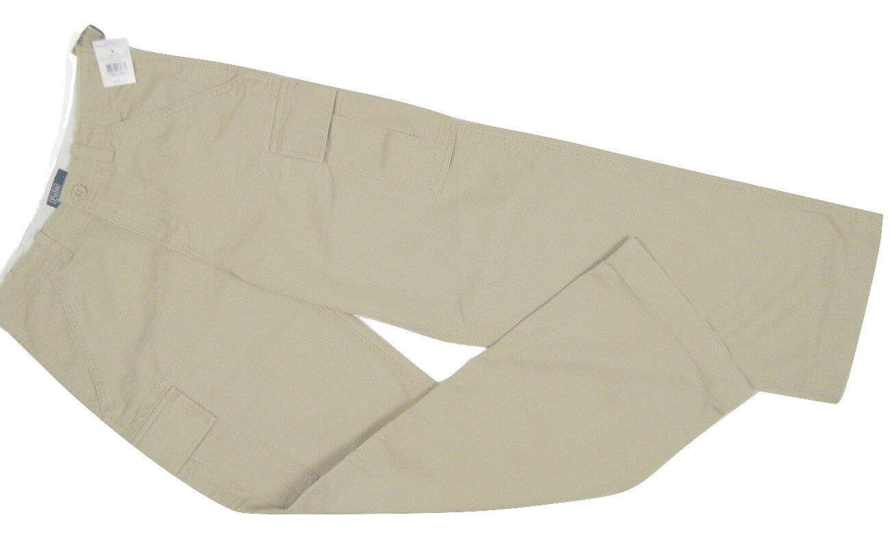 NEW Polo Ralph Lauren Boys Cargo Pants!  *Tan or Olive*  *Classic Chino Fabric* - $39.99