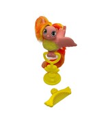 Huggy Tails Fuzzy Tummy Rare Hasbro Bird with Stand &amp; Comb - $98.04 CAD
