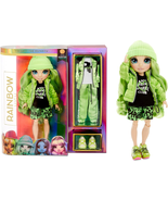 Jade Hunter - Green Clothes Fashion Doll with 2 C - £33.52 GBP