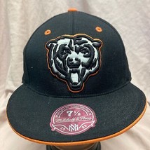 Chicago Bears Mitchell &amp; Ness Fitted Hat Size 7 1/2 NWT - £27.69 GBP