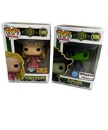 Funko Pop Set Wicked Elphaba GLITTER &amp; Glinda DIAMOND EXCLUSIVE - $83.89 CAD