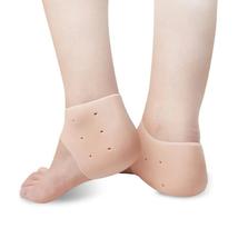 3 Pairs Silicone Heel Protector Plantar Fasciitis Inserts Pads Nude - £13.25 GBP