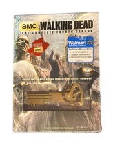 The Walking Dead Fourth Season (DVD 2013) Limited Edition w/ Prison Key Sealed - £17.29 GBP