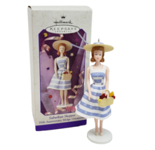 Vintage 1998 Hallmark Mattel Suburban Shopper Barbie Keepsake Christmas Ornament - £21.66 GBP