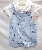 Baby Boys' Newborn Lobster Striped Top & Bottom Set - Just One You  Carter's image 2