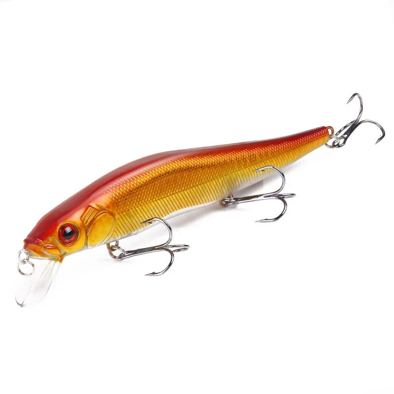 1 PCS/lot 14cm/23g Fishing Lure Minnow Hard Bait With 3 Fishing Hooks Fishing Ta - £26.31 GBP