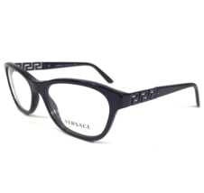 Versace Eyeglasses Frames MOD.3212-B 5064 Eggplant Purple Crystals  54-1... - £54.99 GBP