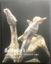 Sotheby&#39;s Auction Catalog 20th Century Italian Art London October 24 200... - $20.00