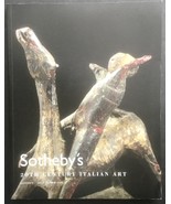 Sotheby&#39;s Auction Catalog 20th Century Italian Art London October 24 200... - £15.63 GBP