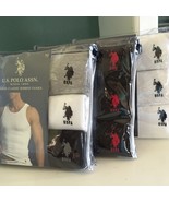 U.S. Polo Assn. Ribbed Tank Muscle Shirts 3-pk 4-pk S M L XL XLT  - $533.10 MXN+