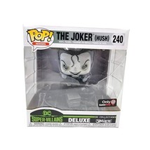 Funko Pop Deluxe Heroes The Joker Hush #240 Black and White Gamestop Exc... - £23.23 GBP