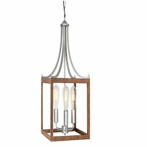 OUTPRIZE 3Light Pendant Light Fixtures 14in Farm - $28.49