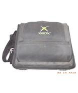 Vintage XBOX Travel Bag Carrying Carry Case w/ Shoulder Strap Black X Box - $42.58