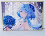 Furina Wedding Oversized Waifu Card Premium A4 Wall Art Board 11&quot; x 8.5&quot; - $24.74