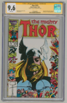 Thor 373 CGC SS 9.6 SIGNED Walt Simonson Marvel 25th Anniversary Frame C... - $197.99