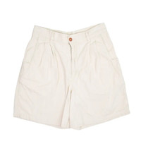 Patagonia Organic Cotton Shorts Womens 12 Pleated Hiking High Rise Outdoor vtg - £22.48 GBP