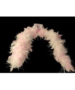 Amscan Costume Party Feather Boa Accessory (1Piece), Pink/White, 72&quot; - £9.45 GBP